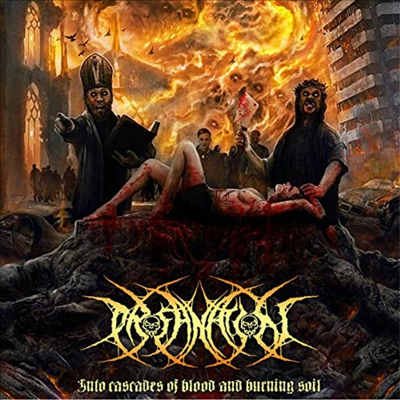 Profanation - Into Cascades Of Blood &amp; Burning Soil (CD)