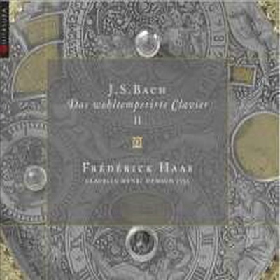 바흐: 평균율 클라비어 1 &amp; 2권 (Bach: The Well-Tempered Clavier Book 1 &amp; 2) (2CD) - Frederick Haas