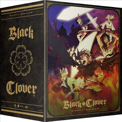 Black Clover: Season 3 - Part 3 (블랙 클로버: 시즌 3 - 파트 3) (Plus Collector&#39;s Box)(한글무자막)(Blu-ray)