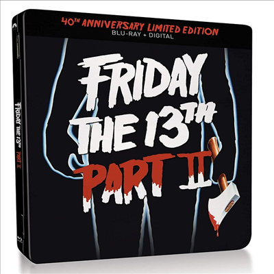 Friday The 13th: Part II (40th Anniversary Limited Edition) (13일의 금요일 2) (1981) (Steelbook)(한글무자막)(Blu-ray)