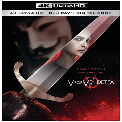 V For Vendetta (브이 포 벤데타) (2006) (4K Ultra HD)(한글무자막)