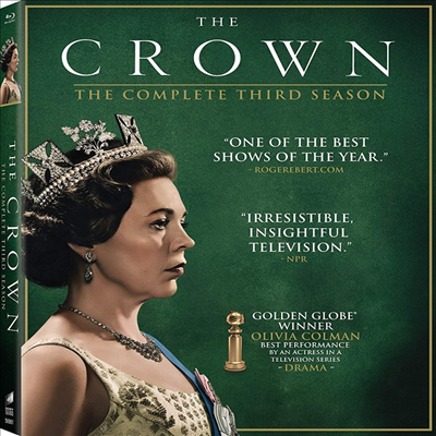 The Crown: The Complete Third Season (더 크라운: 시즌 3) (2019)(한글무자막)(Blu-ray)