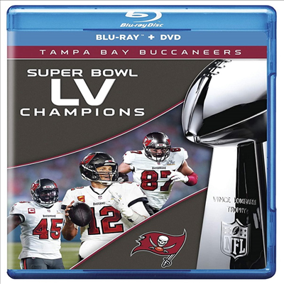 NFL Super Bowl LV Champions: Tampa Bay Buccaneers (NFL 슈퍼볼 챔피언스: 탬파베이  버커니어스) (2021)(한글무자막)(Blu-ray) - 예스24