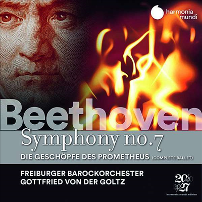 베토벤: 교향곡 7번 & 프로메테우스의 창조물 (Beethoven: Symphony No.7 & The Creatures Of Prometheus, Op. 43) (2CD) - Gottfried von der Goltz