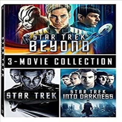 Star Trek: 3-Movie Collection (Star Trek / Star Trek Into Darkness / Star Trek Beyond) (스타 트렉 3부작)(지역코드1)(한글무자막)(DVD)