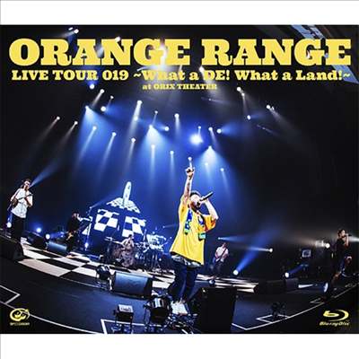 Orange Range (오렌지 레인지) - Live Tour 019 ~What A De! What A Land!~At オリックス劇場 (Blu-ray)(Blu-ray)(2021)