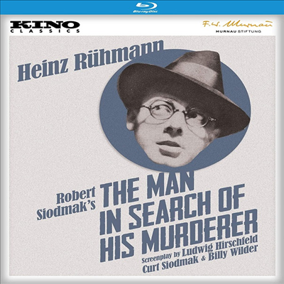 The Man In Search Of His Murderer (더 맨 인 서치 오브 히즈 머더러) (1931)(한글무자막)(Blu-ray)