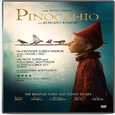 Pinocchio (피노키오) (2019)(지역코드1)(한글무자막)(DVD)