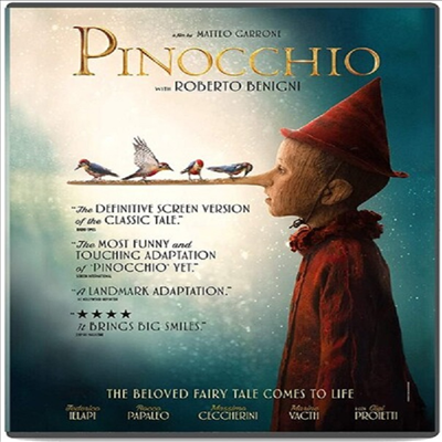 Pinocchio (피노키오) (2019)(한글무자막)(Blu-ray)