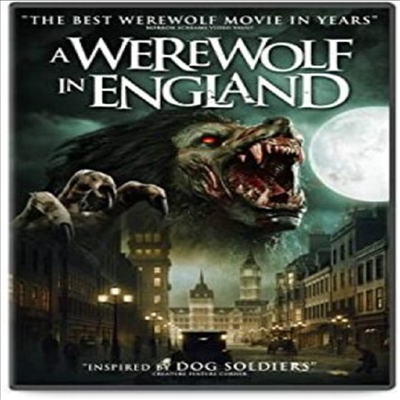 A Werewolf In England (어 웨어울프 인 잉글랜드) (2020)(지역코드1)(한글무자막)(DVD)