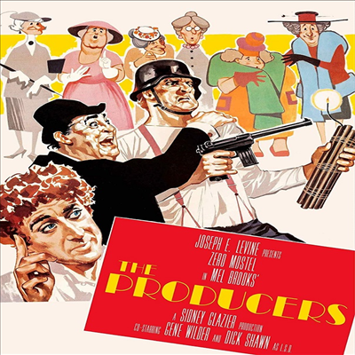 The Producers (프로듀서) (1968)(지역코드1)(한글무자막)(DVD)