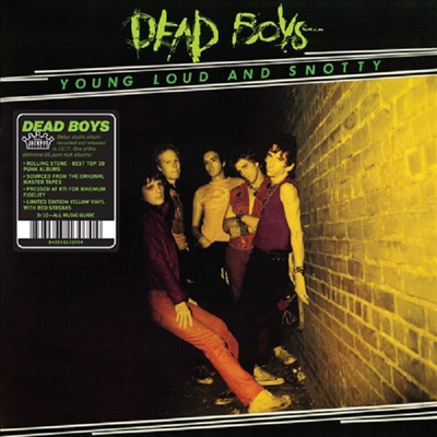 Dead Boys - Young Loud &amp; Snotty (Ltd)(Colored LP)