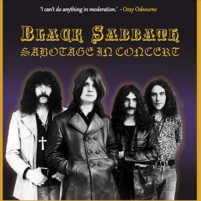 Black Sabbath - Sabotage In Concert (Ltd. Ed)(10&quot; Splatter Vinyl)(2LP)