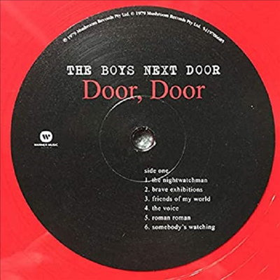 Boys Next Door (Nick Cave) - Door, Door (Ltd. Ed)(Red Vinyl)(LP)