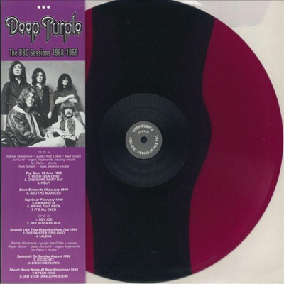 Deep Purple - BBC Sessions 1968 - 1969 (Ltd. Ed)(Coloured Vinyl)(LP)