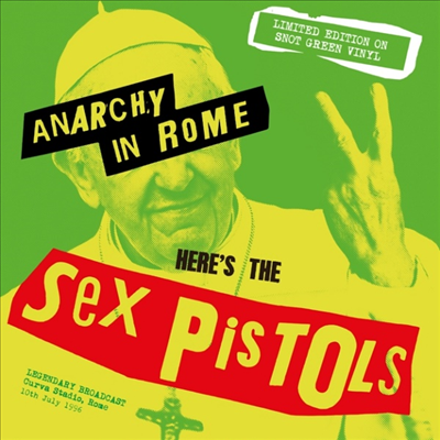 Sex Pistols - Anarchy In Rome (Ltd. Ed)(Snot Green Vinyl)(LP)