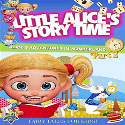 Little Alice's Storytime: Alice's Adventures In Wonderland Part 2 (앨리스 어드벤쳐스 인 원더랜드 파트 2) (2020)(지역코드1)(한글무자막)(DVD)