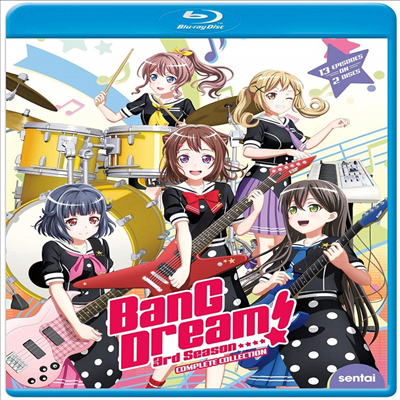 Bang Dream!: 3rd Season (뱅 드림!: 시즌 3)(한글무자막)(Blu-ray)