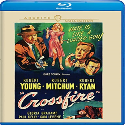 Crossfire (십자포화) (1947)(한글무자막)(Blu-ray)(Blu-Ray-R)