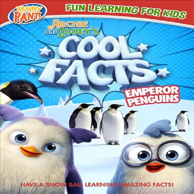 Archie And Zooey&#39;s Cool Facts: Emperor Penguins (아치 앤 주이스 쿨 팩트) (2021)(지역코드1)(한글무자막)(DVD)