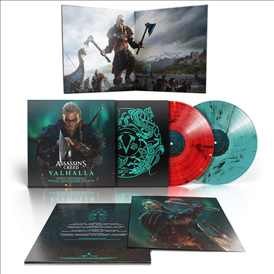 Jesper Kyd &amp; Sarah Schachner - Assassin&#39;s Creed Valhalla (어쌔신 크리드: 발할라) (Original Game Soundtrack)(Ltd)(Colored 2LP)