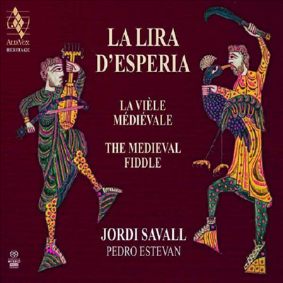 에스페리아의 리라 - 중세 작품집 (La Lira d&#39;Esperia - The Medieval Fiddle) (SACD Hybrid) - Jordi Savall