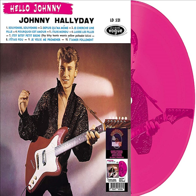 Johnny Hallyday - Hello Johnny Grave (Ltd. Ed)(Etched Pink Vinyl)(LP)