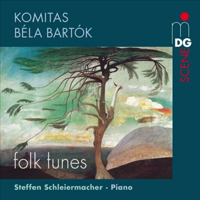코미타스 & 바르톡: 피아노 작품집 (Komitas & Bartok: Folk Tunes)(CD) - Steffen Schleiermacher