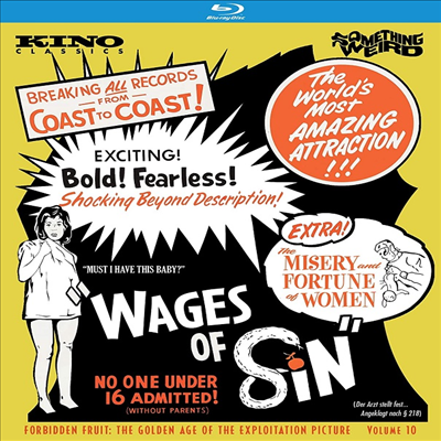 The Wages Of Sin (The Price Of Sin) (더 웨이지스 오브 신) (1966)(한글무자막)(Blu-ray)