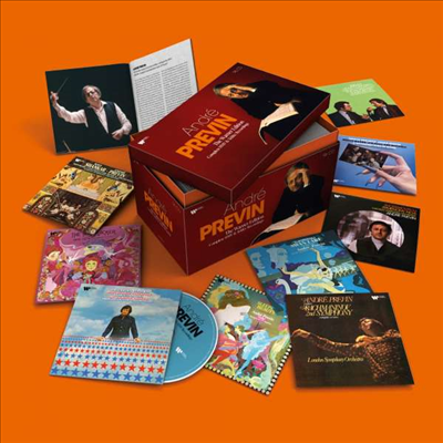 앙드레 프레빈 워너 에디션 (Andre Previn Warner Edition - Complete HMV & Teldec Recordings) (96CD Boxset) - Andre Previn