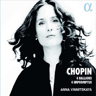 쇼팽: 4개의 즉흥곡과 발라드 (Chopin: 4 Impromptus &amp; 4 Ballades)(Digipack)(CD) - Anna Vinnitskaya