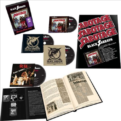 Black Sabbath - Sabotage (Super Deluxe Edition)(Remastered)(4CD Box Set)