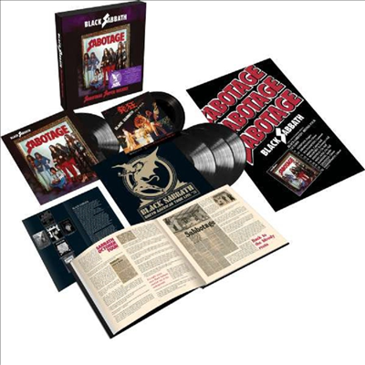 Black Sabbath - Sabotage (Super Deluxe Edition)(Remastered)(180g 4LP+7 Inch Single LP Box Set)