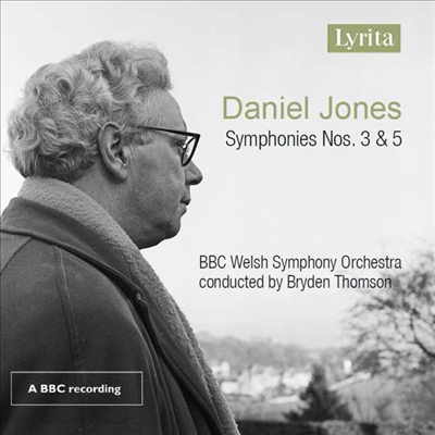 다니엘 존스: 교향곡 3 &amp; 5번 (Daniel Jones: Symphonies Nos.3 &amp; 5)(CD) - Bryden Thomson