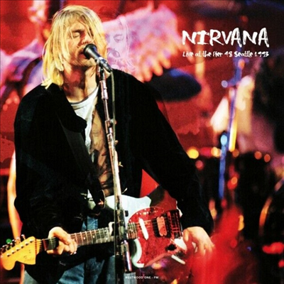 Nirvana - Live at The Pier 48 Seattle 1993 (180G)(Red Vinyl)(LP)
