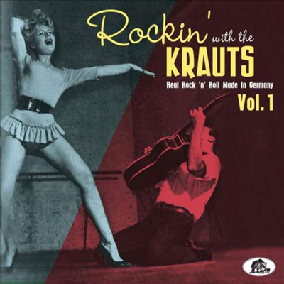 Various Artists - Rockin&#39; With The Krauts: Real Rock ‘n’ Roll Made In Germany Vol. 1 (Digipack)(CD)