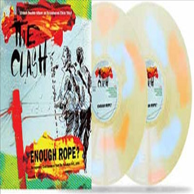 Clash - Enough Rope? (Ltd Ed)(10" Tri-Colour Vinyl)(2LP)