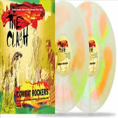 Clash - Combat Rockers (Ltd. Ed)(10&quot; Tri-Colour Vinyl)(2LP)