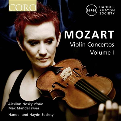 모차르트: 바이올린 협주곡 3, 4번 & 신포니아 콘체르탄테 (Mozart: Violin Concertos Nos.3, 4 &Sinfonia Concertante)(CD) - Aisslinn Nosky