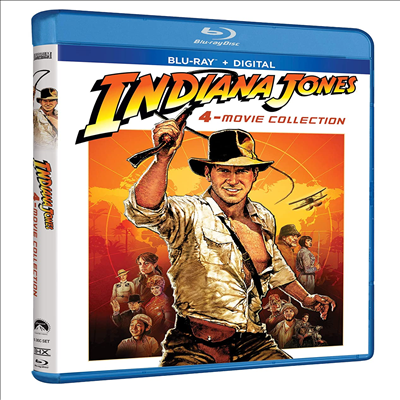 Indiana Jones 4-Movie Collection (인디아나 존스 컬렉션)(한글무자막)(Blu-ray)