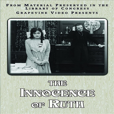 The Innocence Of Ruth (더 이노센스 오브 루스) (1916)(지역코드1)(한글무자막)(DVD)(DVD-R)