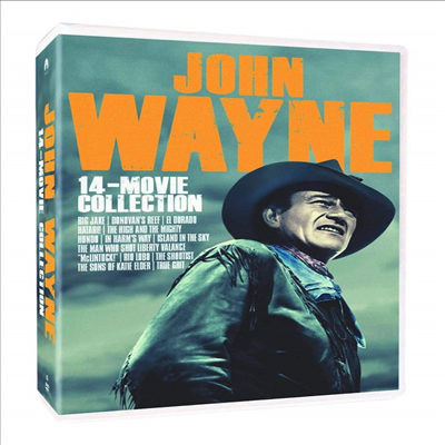 John Wayne: 14-Movie Collection (존 웨인: 14 무비 컬렉션)(지역코드1)(한글무자막)(DVD)