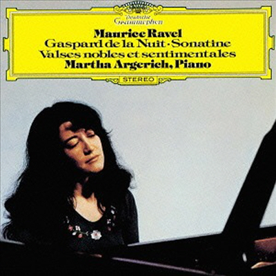 라벨: 밤의 가스파르, 우아하고 감상적인 왈츠 (Ravel: Gaspard De La Nuit, Valses Nobles Et Sentimentales) (Ltd. Ed)(Single Layer)(SHM-SACD)(일본반) - Martha Argerich