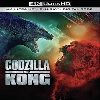 Godzilla Vs Kong (고질라 VS. 콩) (4K Ultra HD+Blu-ray)(한글무자막)