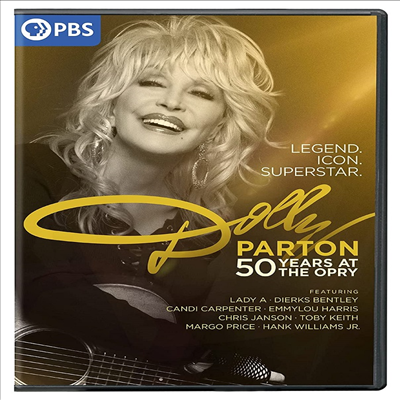 Dolly Parton: 50 Years At The Opry (돌리 파튼) (2019)(지역코드1)(한글무자막)(DVD)