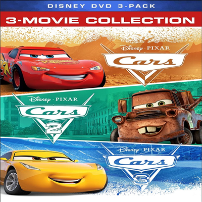 Cars: 3-Movie Collection (카: 3 무비 컬렉션)(지역코드1)(한글무자막)(DVD)