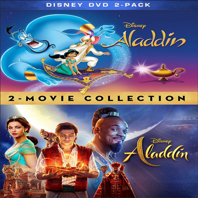Aladdin (1992) / Aladdin (2019): 2-Movie Collection (알라딘)(지역코드1)(한글무자막)(DVD)
