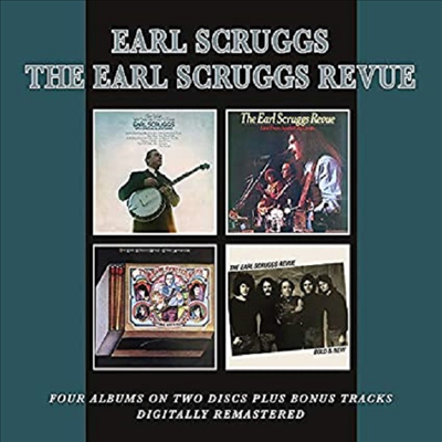 Earl Scruggs - I Saw The Light With Some Help From My Friends/Live! From Austin City Limits/Strike Anywhere/Bold &amp; New (Remastered)(4 On 2CD)