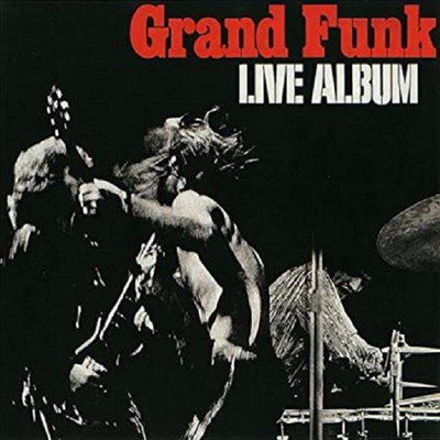 Grand Funk Railroad - Live Album (Ltd. Ed)(Gatefold)(180G)(Red Vinyl)(2LP)