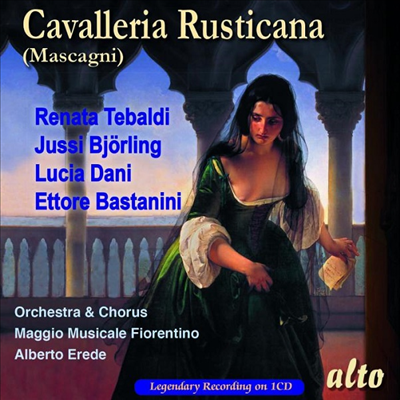 마스카니: 오페라 &#39;카발레리아루스티카나&#39; (Mascagni: Opera &#39;Cavalleria Rusticana&#39;)(CD) - Alberto Erede